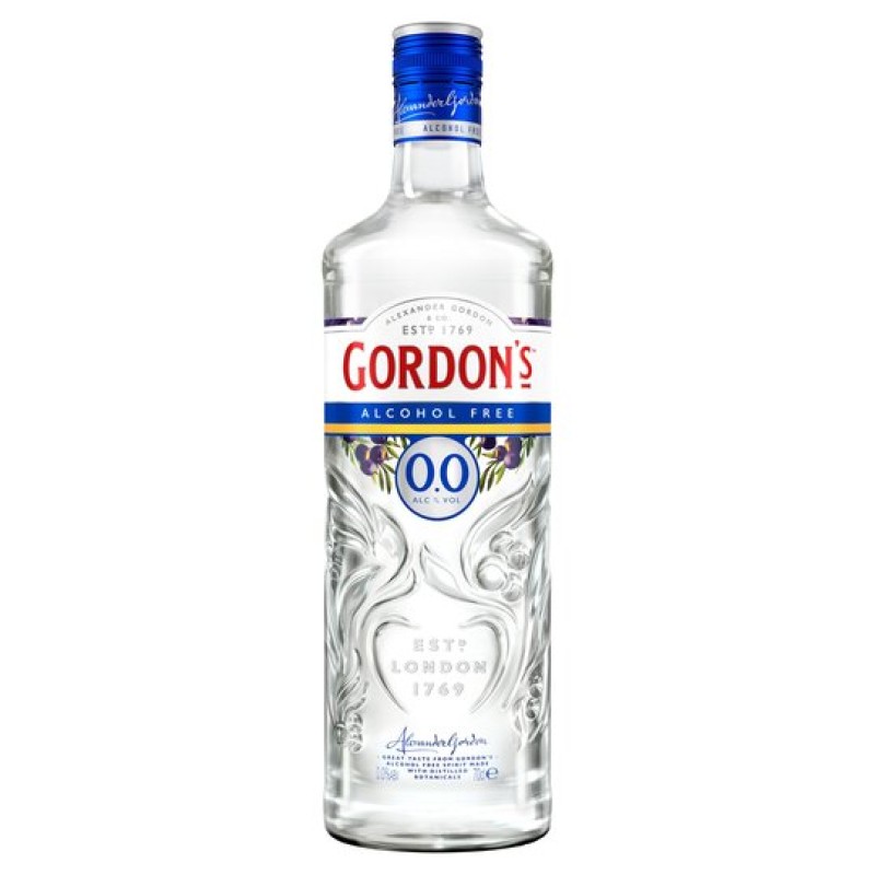 Gordon's Alcoholvrije Gin 70cl PRIJS 15.60 Kopen en Bestellen